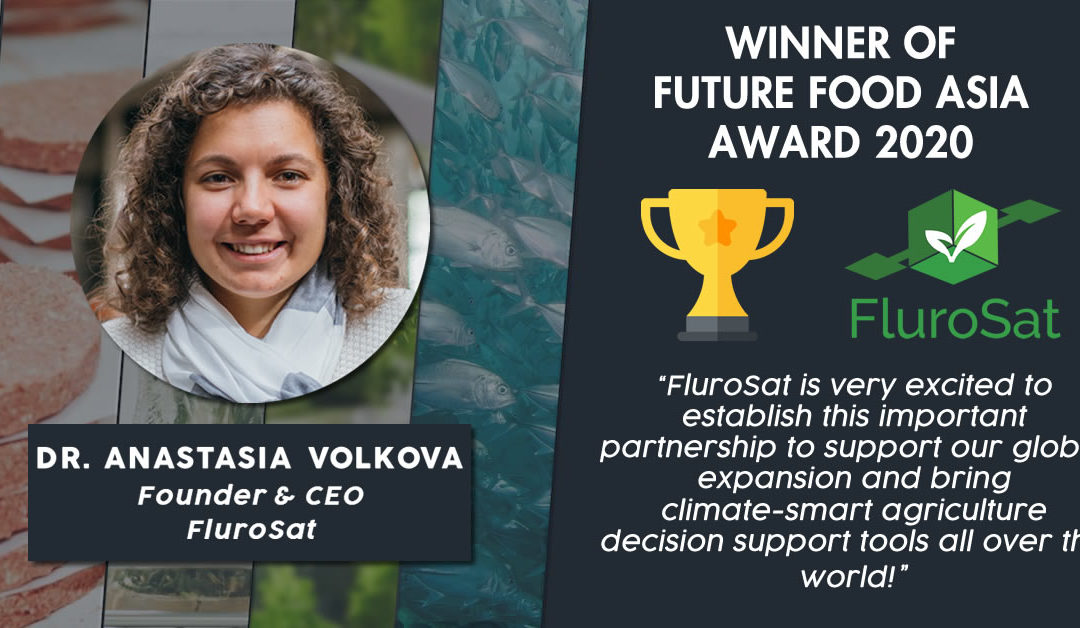 Announcing the winners at Future Food Asia 2020